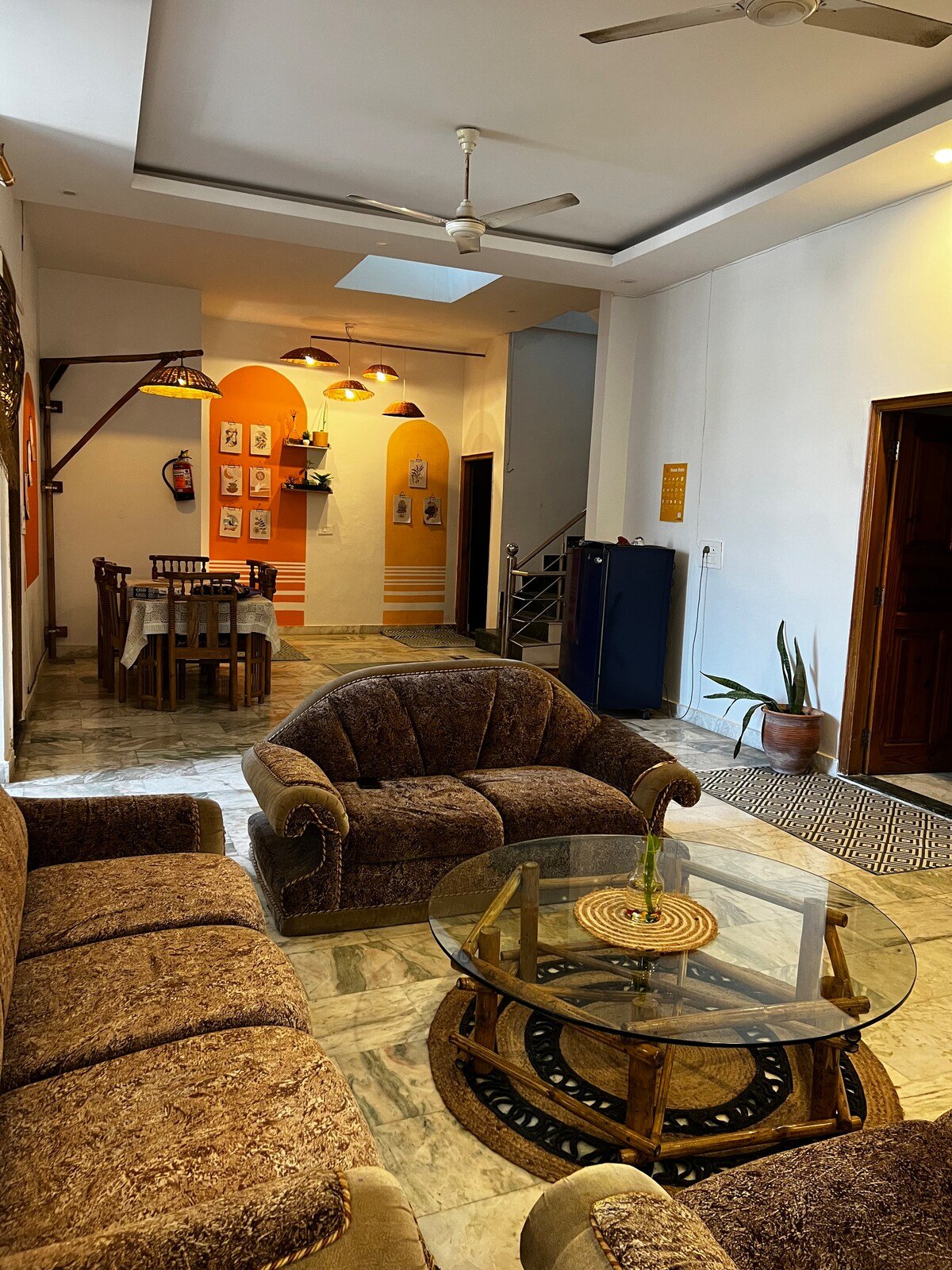 Aesthetic Boho 3bhk near Ganges