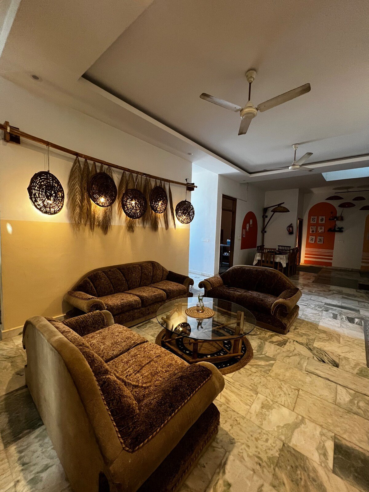 Aesthetic Boho 3bhk near Ganges