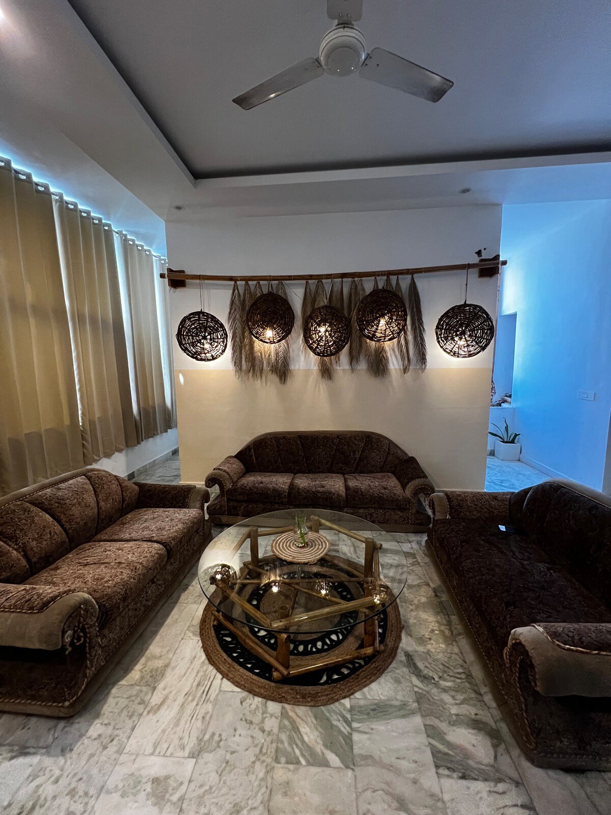 Aesthetic Boho 3bhk near Ganges