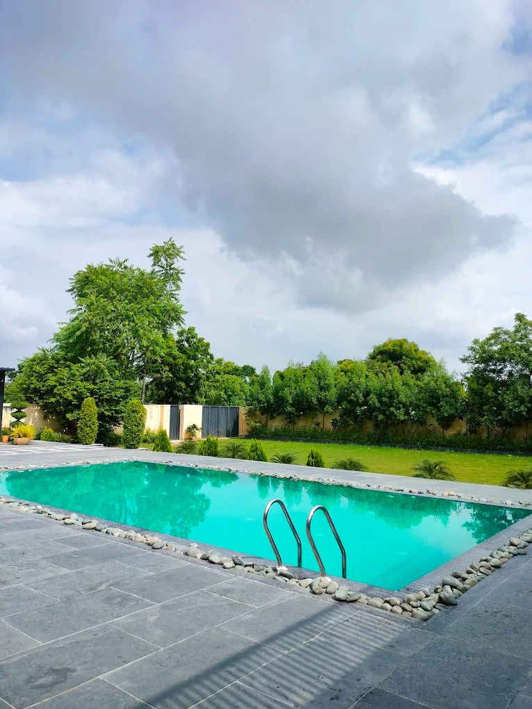 Aesthetic White Farm Jaipur