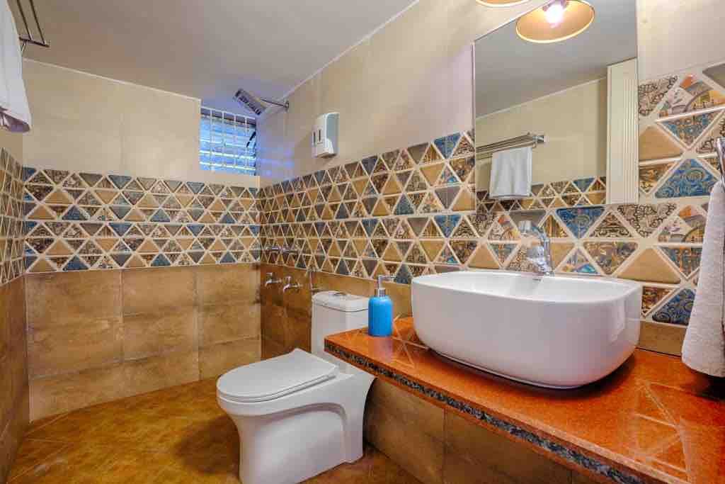 Sleek White 8BDR Villa Near Baga Beach