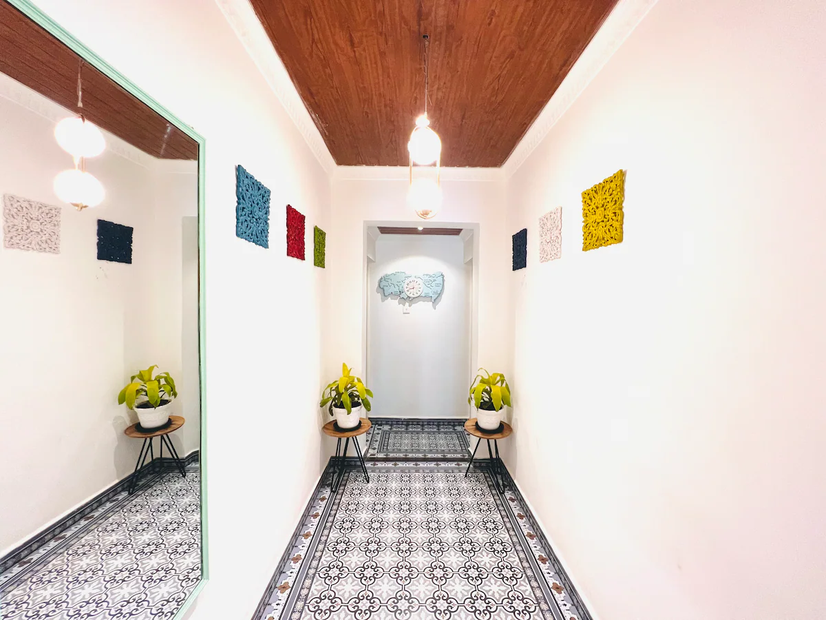 Sleek White 8BDR Villa Near Baga Beach